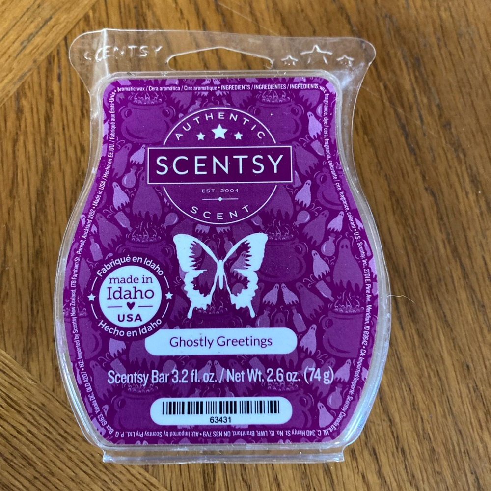 Scentsy ghostly greetings